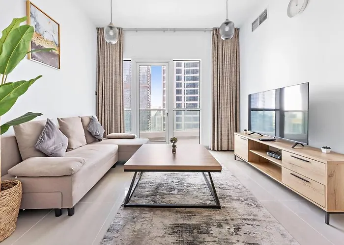 Stonetree - Furnished 1Br Apartment Near Beach In Dubai Marina